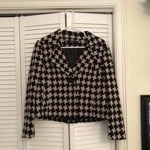 Nine West Houndstooth jacket